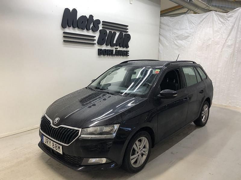 Svart Begagnad 2019 Skoda Fabia Style Halvkombi | 139 900 kr (Dyr) - Bild 1/4