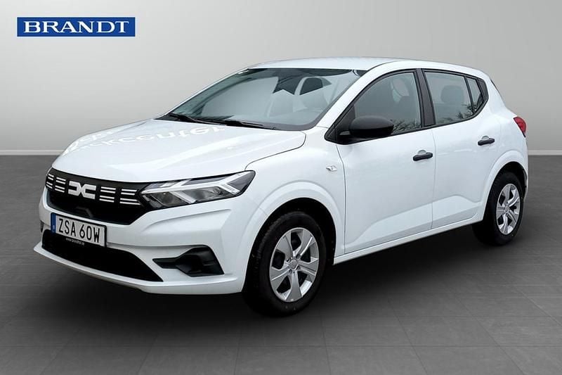 Vit Begagnad 2023 Dacia Sandero Essentiel Halvkombi | 134 900 kr (Marknadspris) - Bild 1/4