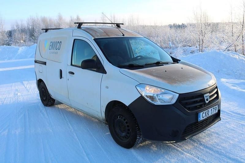 Begagnad Dacia Dokker Express 113 HK (83 kW) 2015 Vit Van