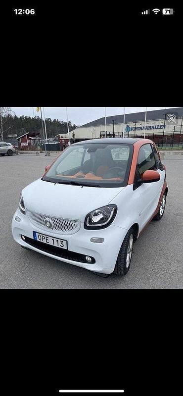 Vit Begagnad 2015 Smart ForTwo Coupé Sportkupé | 51 000 kr (Marknadspris) - Bild 1/4