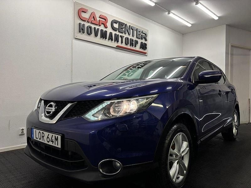 Blå Begagnad 2014 Nissan Qashqai SUV | 79 900 kr (Marknadspris) - Bild 1/4