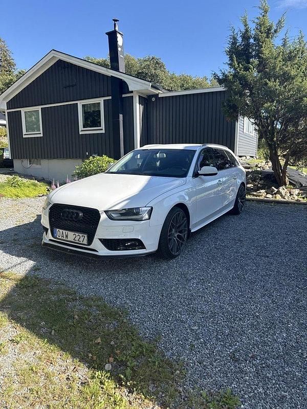 Vit Begagnad 2014 Audi A4 Kombi | 85 000 kr (Bra pris) - Bild 1/4