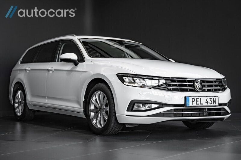 Vit Begagnad 2020 VW Passat Edition Kombi | 228 000 kr (Dyr) - Bild 1/4