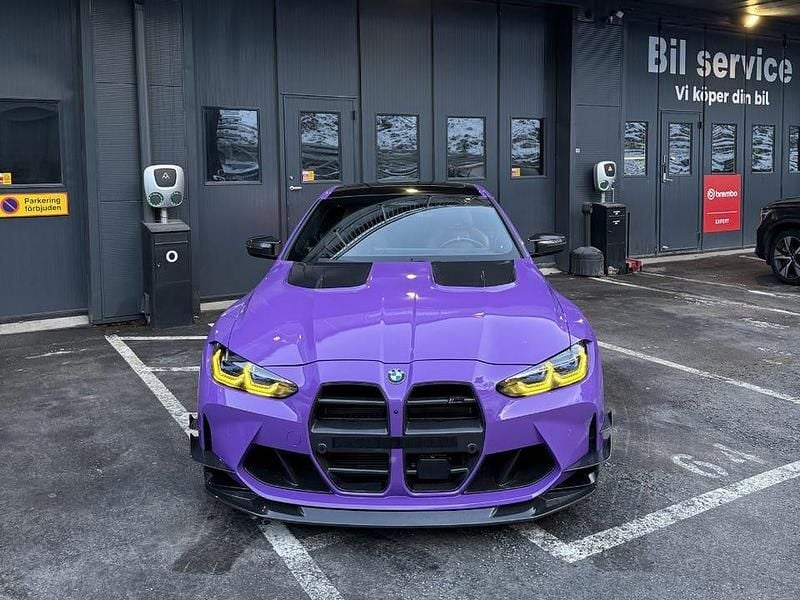 Begagnad BMW M4 Competition Edition 510 HK (375 kW) 2024 Isle of man green Sportkupé