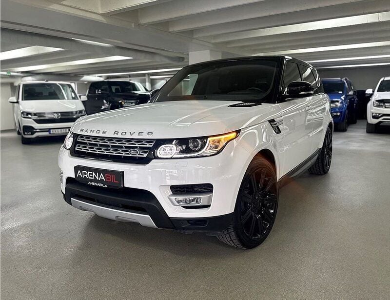 Vit Begagnad 2017 Land Rover Range Rover Sport HSE SUV | 379 900 kr (Marknadspris) - Bild 1/4