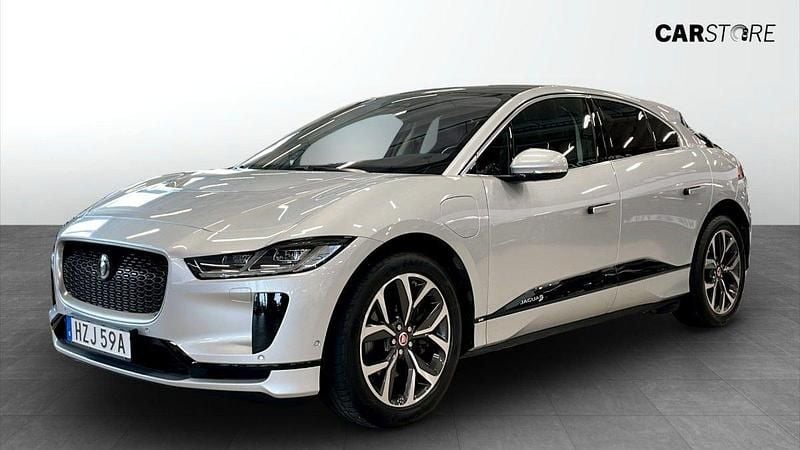 Grå Begagnad 2020 Jaguar I-Pace SUV | 338 680 kr (Superpris) - Bild 1/4