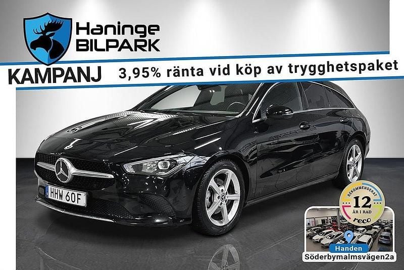 Svart Begagnad 2020 Mercedes CLA200 Shooting Brake Progressive Kombi | 274 900 kr (Marknadspris) - Bild 1/2