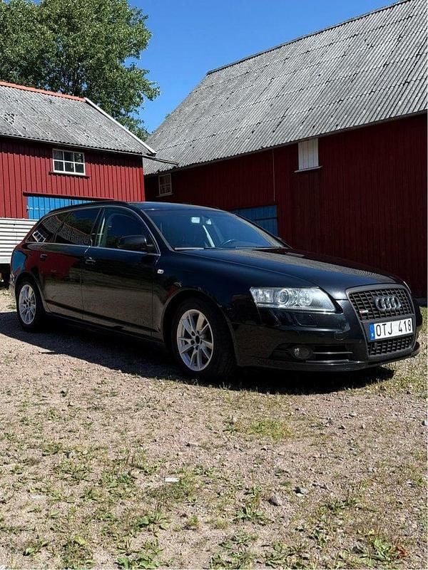 Svart Begagnad 2008 Audi A6 Kombi | 49 000 kr (Marknadspris) - Bild 1/4
