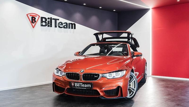 Begagnad BMW M4 Cabriolet 431 HK (317 kW) 2014 Röd Cab