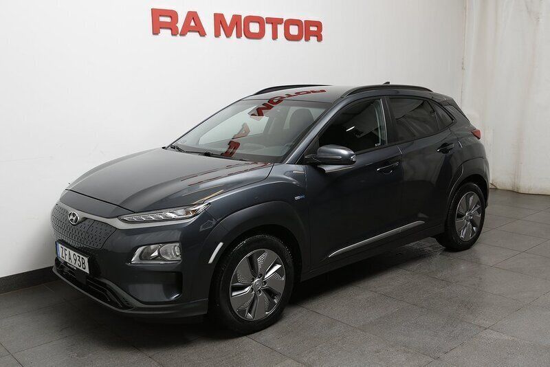 Grå Begagnad 2020 Hyundai Kona Trend SUV | 189 900 kr (Superpris) - Bild 1/1