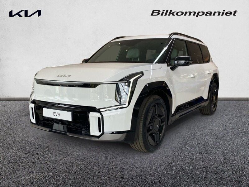 Vit Ny 2025 Kia EV9 GT-Line SUV | 897 900 kr (Marknadspris) - Bild 1/4