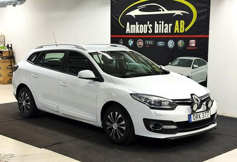 Begagnad Renault Mégane III 110 HK (80 kW) 2014 Vit