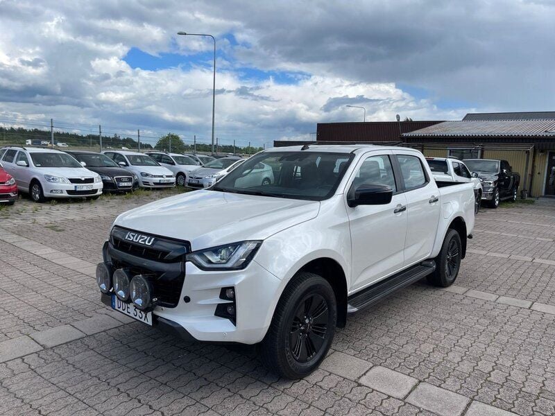 Vit Begagnad 2021 Isuzu D-Max Pickup | 379 900 kr - Bild 1/1