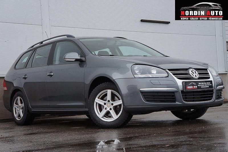 Mörkgrå Begagnad 2008 VW Golf VI Kombi | 57 900 kr (Lite dyr) - Bild 1/4