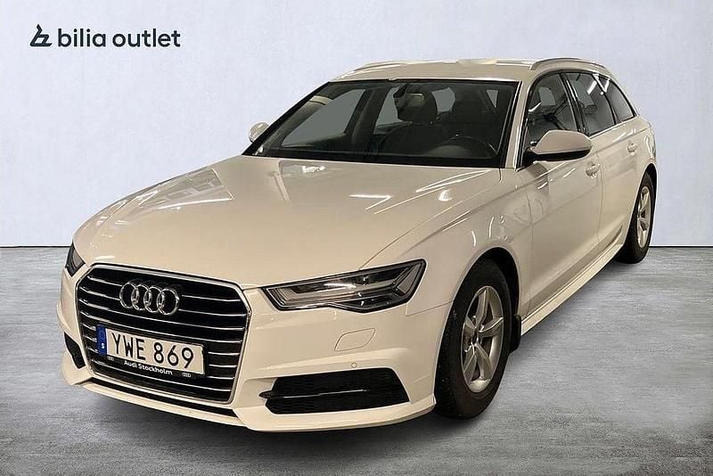 Vit Begagnad 2017 Audi A6 Ambition Kombi | 179 900 kr (Bra pris) - Bild 1/4