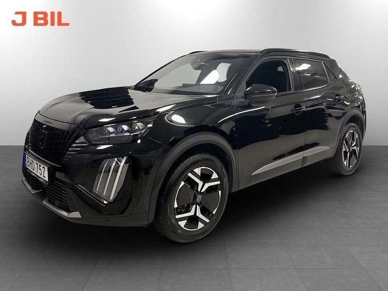 Svart Begagnad 2024 Peugeot 2008 GTi SUV | 254 900 kr (Marknadspris) - Bild 1/3