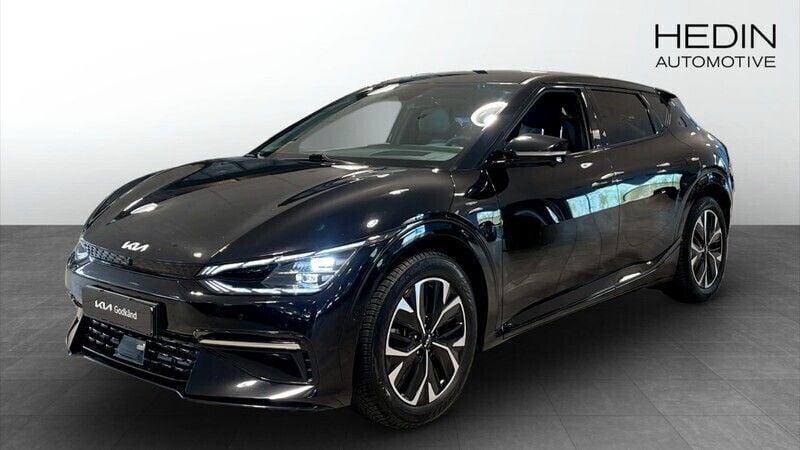 Svart (black) Begagnad 2022 Kia EV6 GT-Line SUV | 449 900 kr (Bra pris) - Bild 1/4