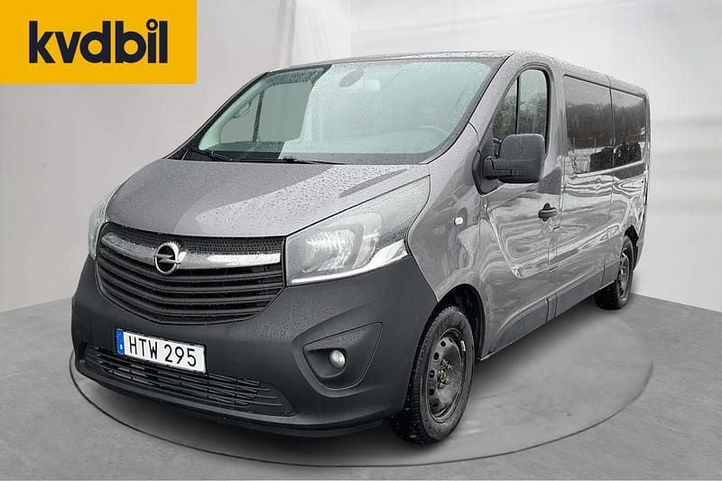 Begagnad Opel Vivaro 125 HK (91 kW) 2017 Grå Minibuss