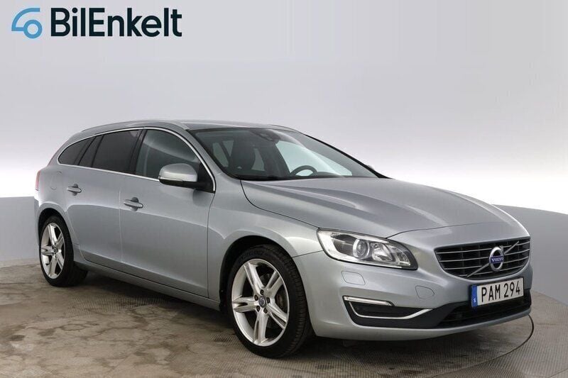 Silver Begagnad 2016 Volvo V60 Business Edition Kombi | 209 700 kr (Lite dyr) - Bild 1/4