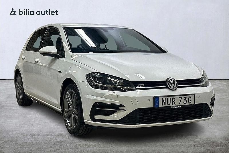 Begagnad VW Golf VIII GT 150 HK (110 kW) 2019 Vit Halvkombi