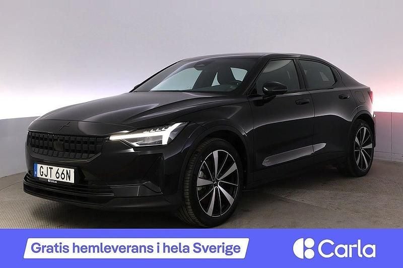 Svart Begagnad 2022 Polestar 2 Plus Halvkombi | 317 990 kr (Bra pris) - Bild 1/4