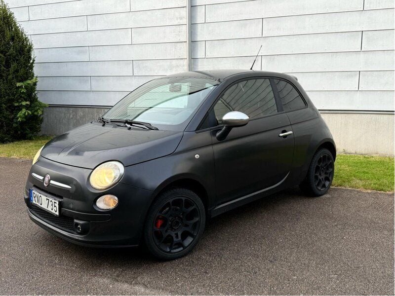 Svart Begagnad 2011 Fiat 500 Halvkombi | 29 900 kr (Superpris) - Bild 1/4