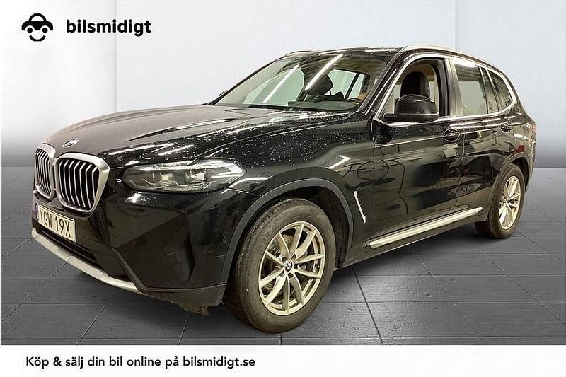Begagnad BMW X3 190 HK (139 kW) 2021 Svart SUV