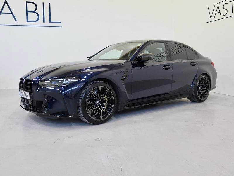 Begagnad BMW M3 Competition Edition 517 HK (380 kW) 2023 Blå Sedan