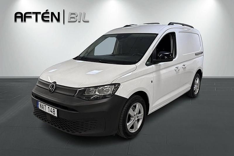 Begagnad VW Caddy 123 HK (90 kW) 2021 Vit Minibuss