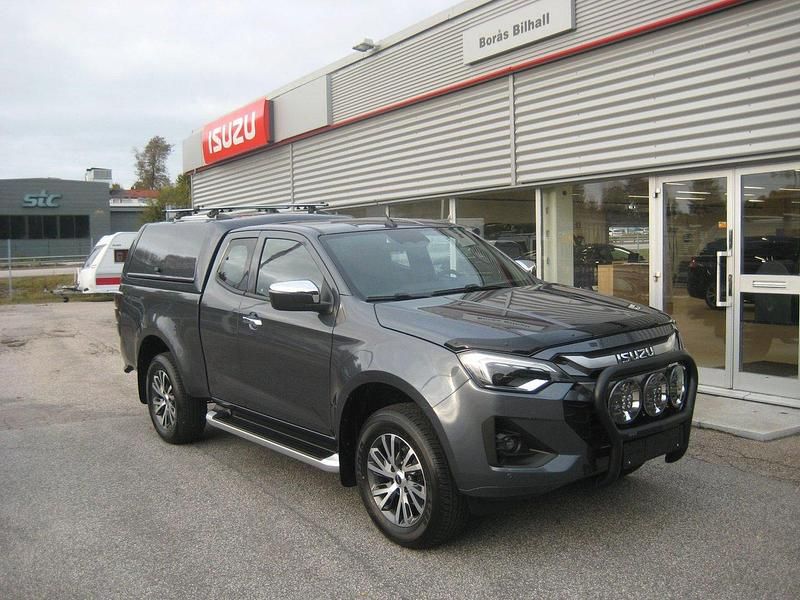 Grå Ny 2024 Isuzu D-Max Pickup | 798 250 kr - Bild 1/4