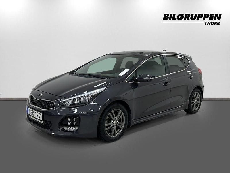Begagnad Kia Ceed GT-Line 136 HK (100 kW) 2017 Grå Halvkombi