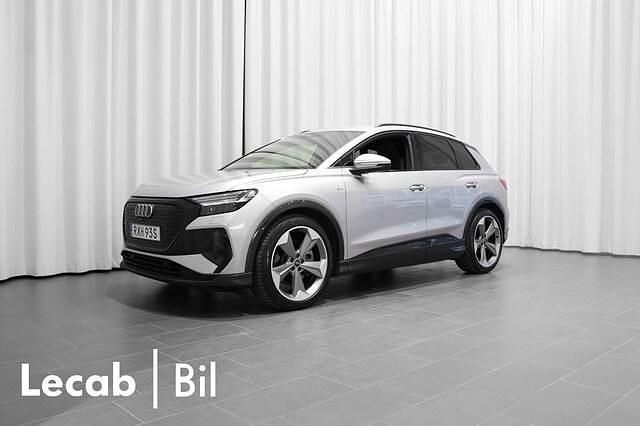 Florettsilver metallic Begagnad 2022 Audi Q4 e-tron S-Line SUV | 379 500 kr (Bra pris) - Bild 1/4