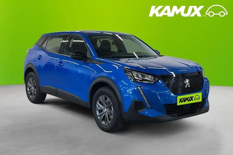 Blå Begagnad 2022 Peugeot 2008 SUV | 228 800 kr (Lite dyr) - Bild 1/4