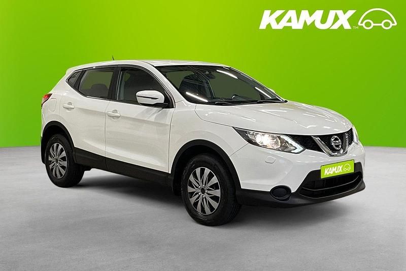 Vit Begagnad 2016 Nissan Qashqai SUV | 89 700 kr (Marknadspris) - Bild 1/4