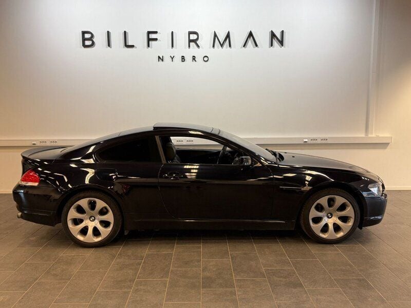 Svart Begagnad 2007 BMW 630 Sportkupé | 99 900 kr - Bild 1/4