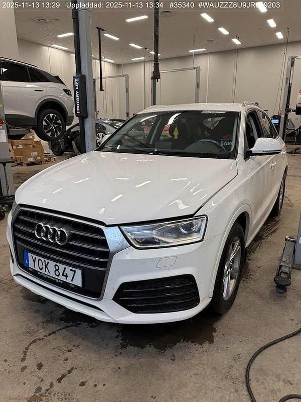 Svart Begagnad 2018 Audi Q3 Sport SUV | 170 000 kr - Bild 1/4