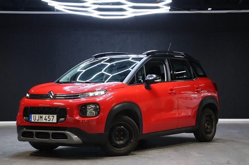 Röd Begagnad 2018 Citroën C3 Aircross PureTech SUV | 109 900 kr (Marknadspris) - Bild 1/4