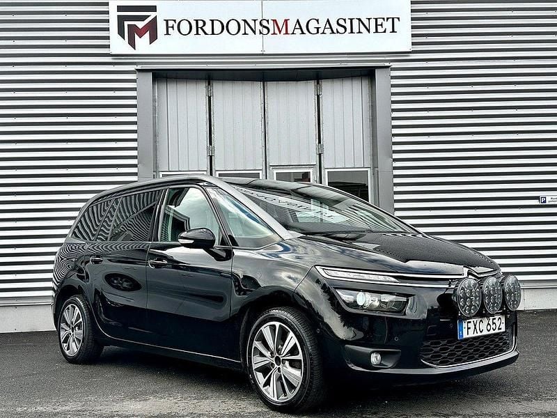 Svart Begagnad 2016 Citroën Grand C4 Picasso Minibuss | 98 900 kr (Marknadspris) - Bild 1/4