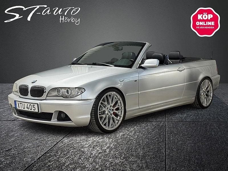 Begagnad BMW 330 Cabriolet 231 HK (169 kW) 2001 Silver Cab