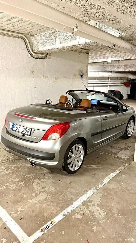 Grå Begagnad 2007 Peugeot 207 CC Cab | 59 900 kr (Lite dyr) - Bild 1/4