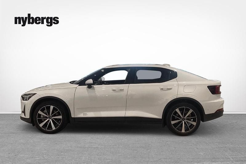 Begagnad Polestar 2 Standard Range Single Motor 200 kW (272 HK) 2021 Vit Halvkombi