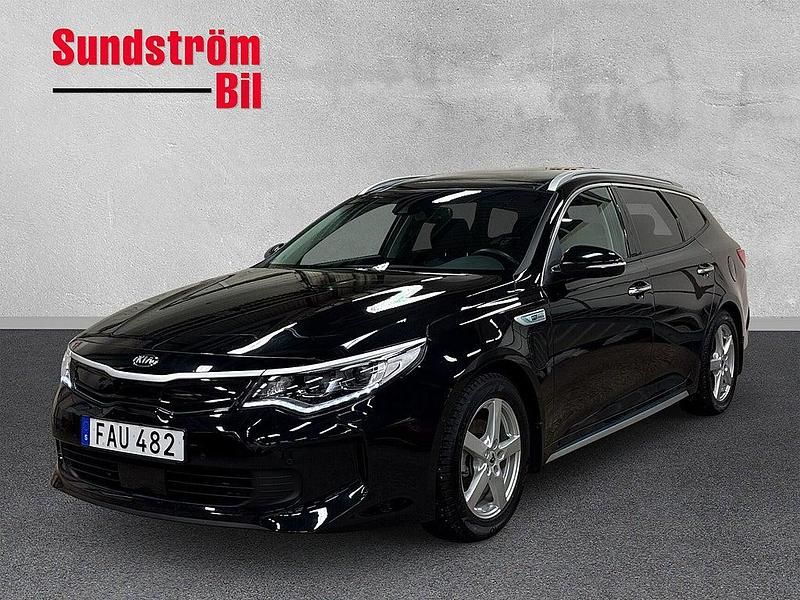 Svart Begagnad 2017 Kia Optima Plus Kombi | 199 900 kr (Marknadspris) - Bild 1/3