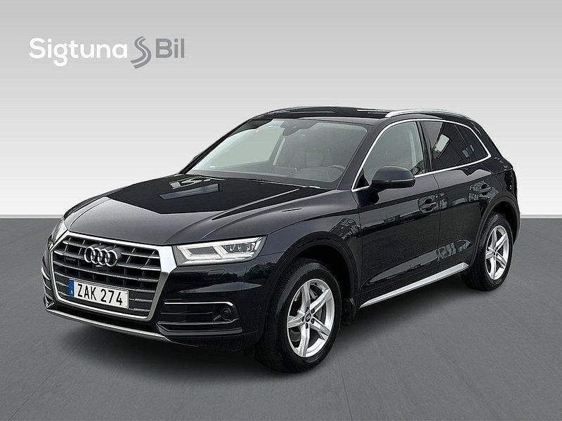 Blå Begagnad 2017 Audi Q5 SUV | 318 700 kr (Dyr) - Bild 1/4
