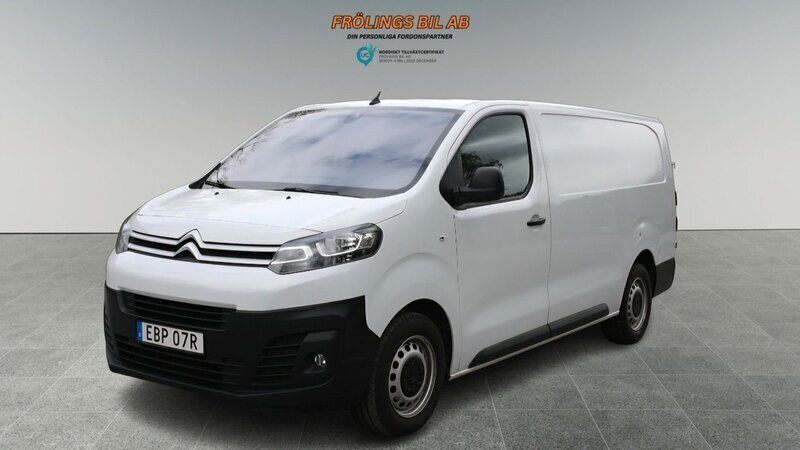 Vit Begagnad 2022 Citroën Jumpy Minibuss | 199 900 kr - Bild 1/4