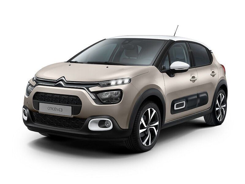Grå Ny 2024 Citroën C3 PureTech Halvkombi | 249 700 kr - Bild 1/1