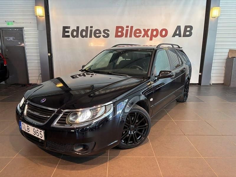 Begagnad Saab 9-5 Linear 185 HK (136 kW) 2007 Svart Kombi