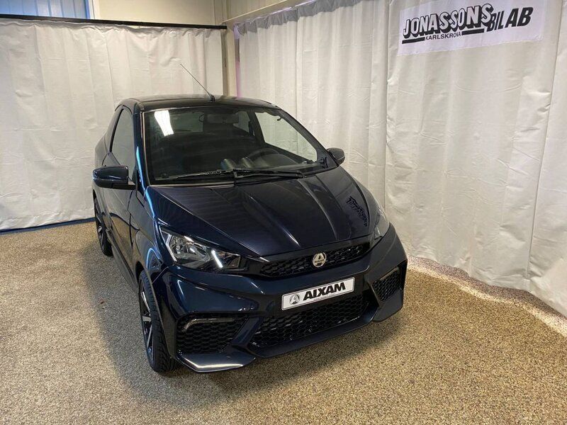 Svart Begagnad 2023 Aixam Coupe Sportkupé | 221 570 kr - Bild 1/4