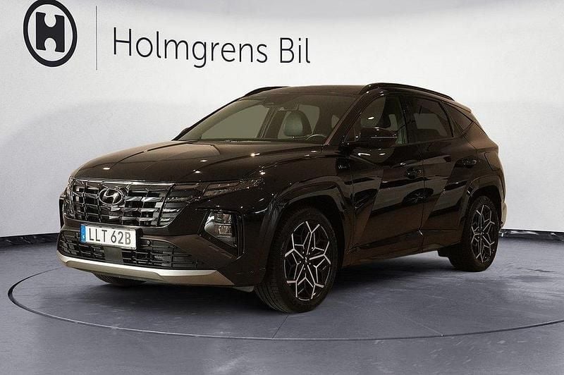 Svart Begagnad 2022 Hyundai Tucson N Line SUV | 284 800 kr (Bra pris) - Bild 1/4