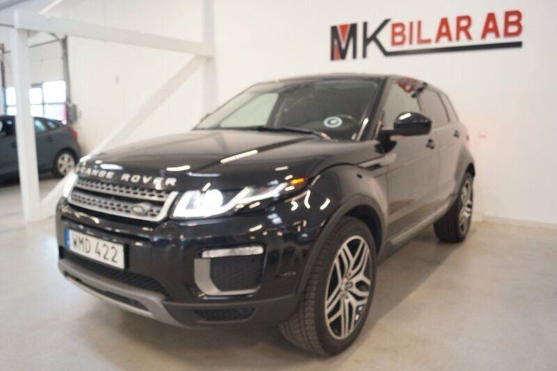 Svart Begagnad 2017 Land Rover Range Rover evoque SUV | 219 900 kr (Bra pris) - Bild 1/4