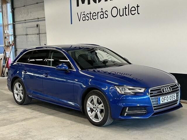 Blå Begagnad 2016 Audi A4 Sport Kombi | 254 900 kr - Bild 1/3